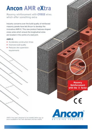 ancon steel to masonry ties