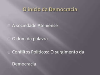 Iluminismo e Democracia