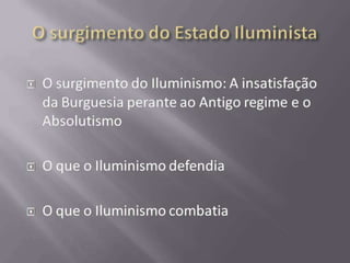 Iluminismo e Democracia