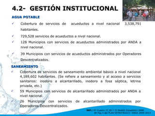 Visión del sector agua y saneamiento en El Salvador – Ana de Cardoza ...