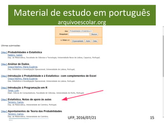 Material de estudo em português
arquivoescolar.org
15UFP, 2016/07/21
 