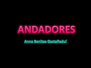 ANDADORES Anna BenitesGastañaduí 