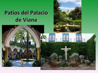 Patios del Palacio
    de Viana
 