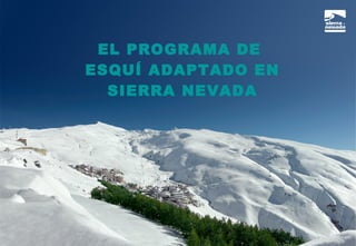 Foro de Accesibilidad y Turismo de Andalucía Lab, ALberto Ollero, Cetursa: 'El programa de esquí adaptado en Sierra Nevada' 