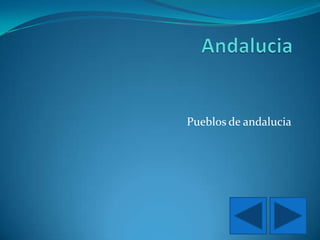 Andalucia Pueblos de andalucia 