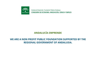 Andalucía Emprende (English Version)