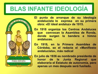 Su padre, Luís Infante Andrade, licenciado en Derecho, fue Secretario del Juzgado de Casares. Su madre Gínesa Pérez de Varga y Romo  pertenecía a una familia de labradores de clase media. 