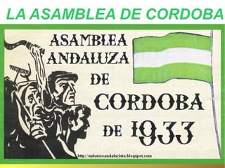 Durante la Segunda República mantuvo una gran actividad política a favor de la autonomía andaluza, siendo el principal propulsor del que estaba destinado a ser el primer Estatuto de Autonomía para Andalucía. 