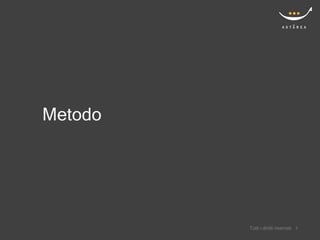Metodo




             Confidential
         Tutti i diritti riservati   66
 