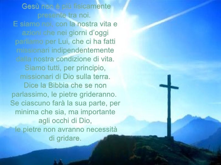 Andate In Tutto Il Mondo Testo