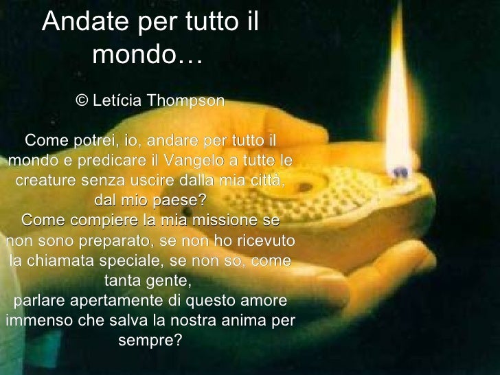 Andate In Tutto Il Mondo Andate per tutto il mondo