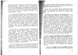 La planificación educativa. Ander Egg | PDF