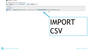 IMPORT
CSV
@WHATSUPANDERS #BRIGHTONSEO
 