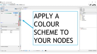 APPLY A
COLOUR
SCHEME TO
YOUR NODES
 