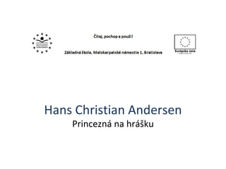 Hans Christian Andersen Princezná na hrášku 