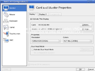 SAX2 Configurador do mouse, teclado, monitor, video, VNC e outros aplicativos, como root na linha de comando;SAX 2 SAX2 Configurador do mouse, teclado, monitor, video, VNC e outros aplicativos, como root na linha de comando;SAX 2 
