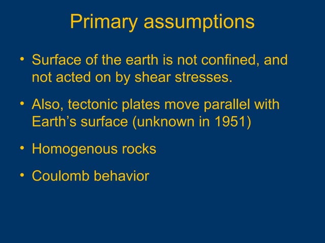 Anderson s-theory-of-faulting (1) | PPT | Geography | Science