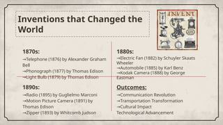 The Industrial Revolution in America: Economic Growth, Urbanization ...