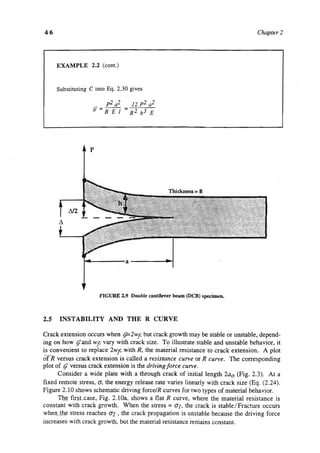 Anderson fracture mechanics