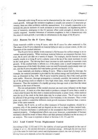 Anderson fracture mechanics