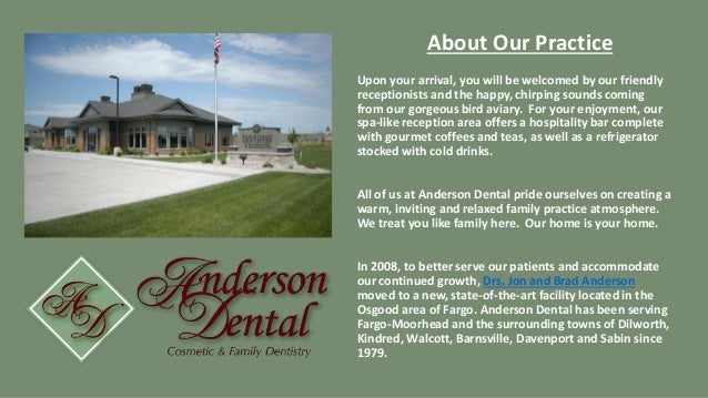 Anderson Dental Dentists in Fargo, ND