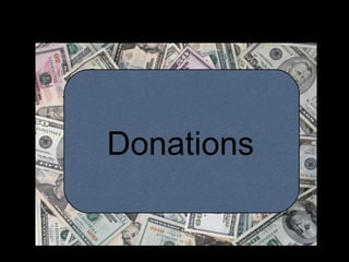 Donations

 