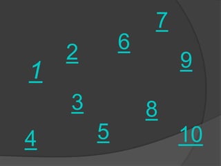 7
2 6
1 9
3 8
4 5 10