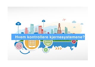Hvem kontrollere kjernesystemene?
 