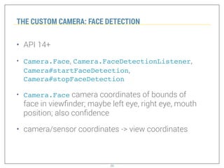 Camera Face Guide Building a Custom Camera Application in Android | PDF