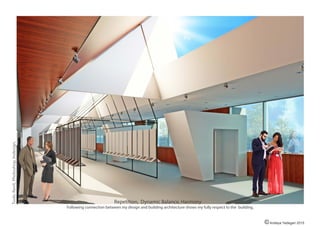 Winner of the Design Competition for the Design Centre Enmore, Graduates of 2014.
TAFE NSW , Sydney Design Center Enmore.
Received the Awards for Excellence, in Demonstrating Outstanding Crativty, and Innvation, in
Design and Implementation of ‘Pause’, Exhibition for the Design Centre Enmore, Graduates of 2014.
MY Responsibilities: Planing and designing, rendering, details drawing, documenting design process and solving
problems, sending all information to vendors and contractors, supervision of fabrication and installation.
Member of Project Management Team as well as Executing Team, 2014 The Design Centre Enmore’s Graduate Ehi-
bition.
DCE Graduate Exhibition
2014
© Andeya Yadegari 2016
 