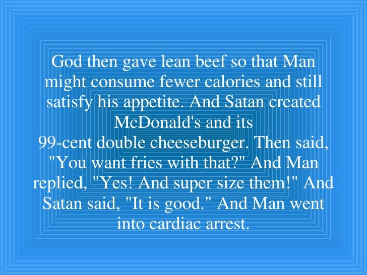 And God Created Vegetables