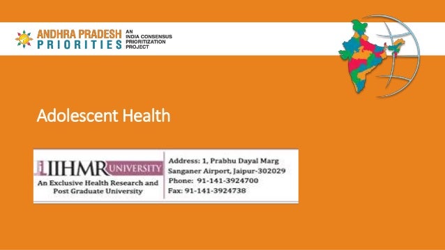 Adolescent Health
 