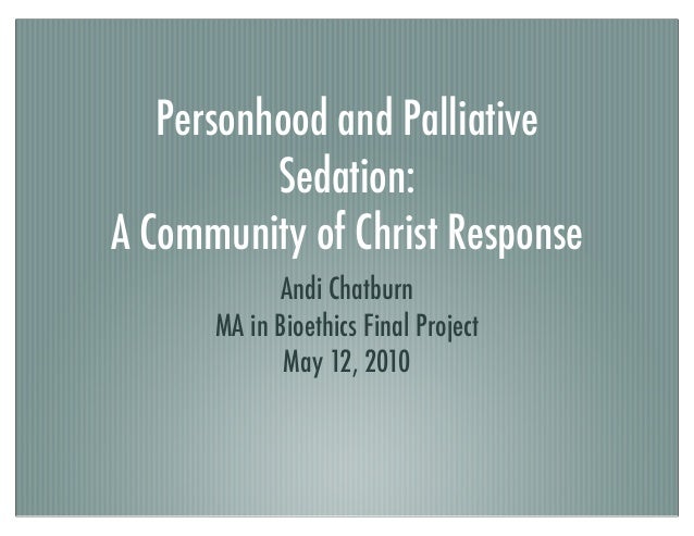 Proportional sedation picture