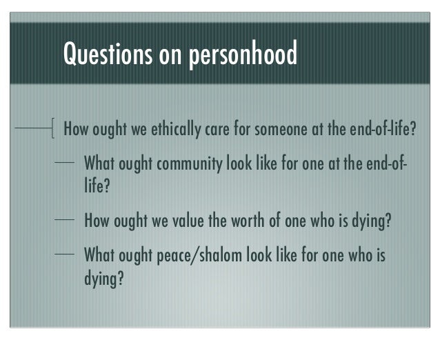 Palliative sedation thesis image