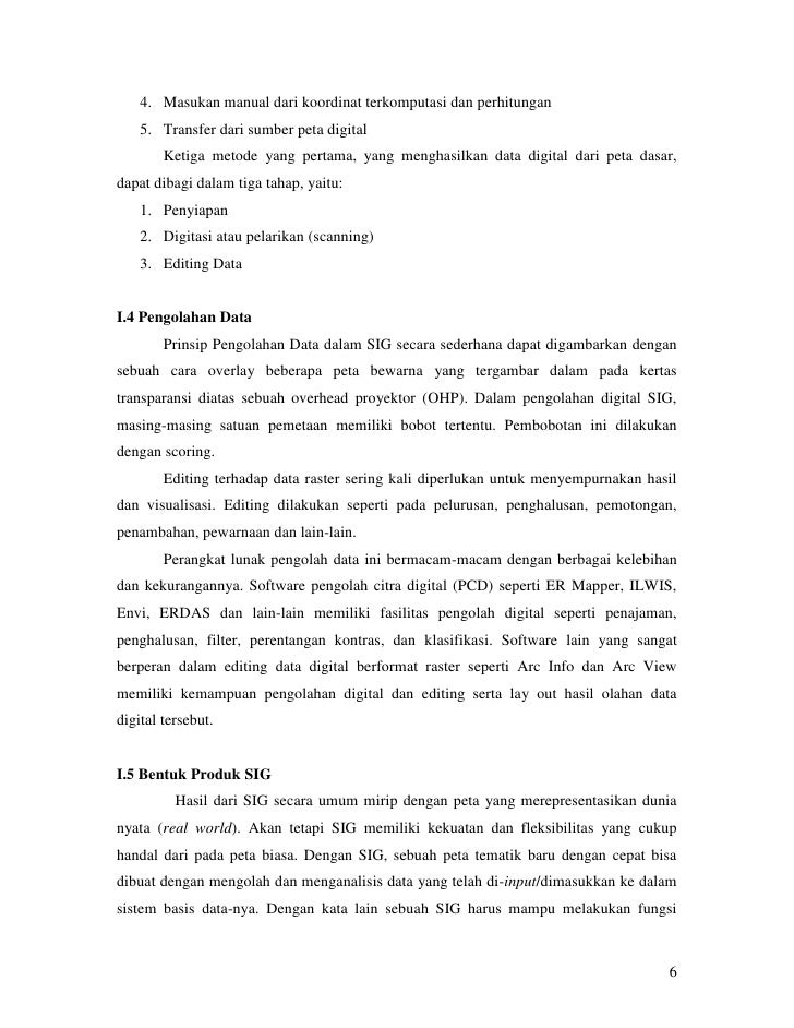 Modul Sistem Informasi Geografis