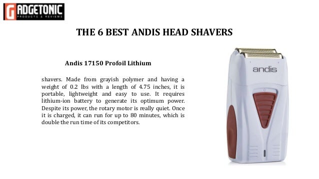 andis bald shaver