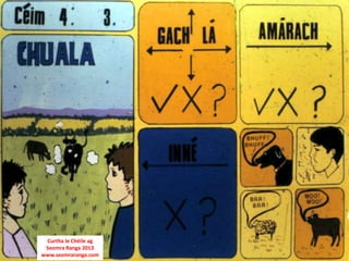 Curtha le Chéile ag
 Seomra Ranga 2013
www.seomraranga.com
 