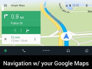 Navigation w/ your Google Maps
 