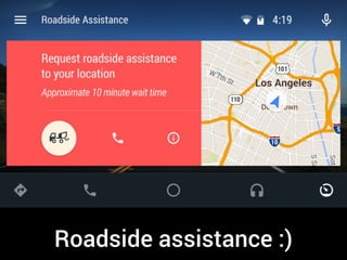 Roadside assistance :)
 