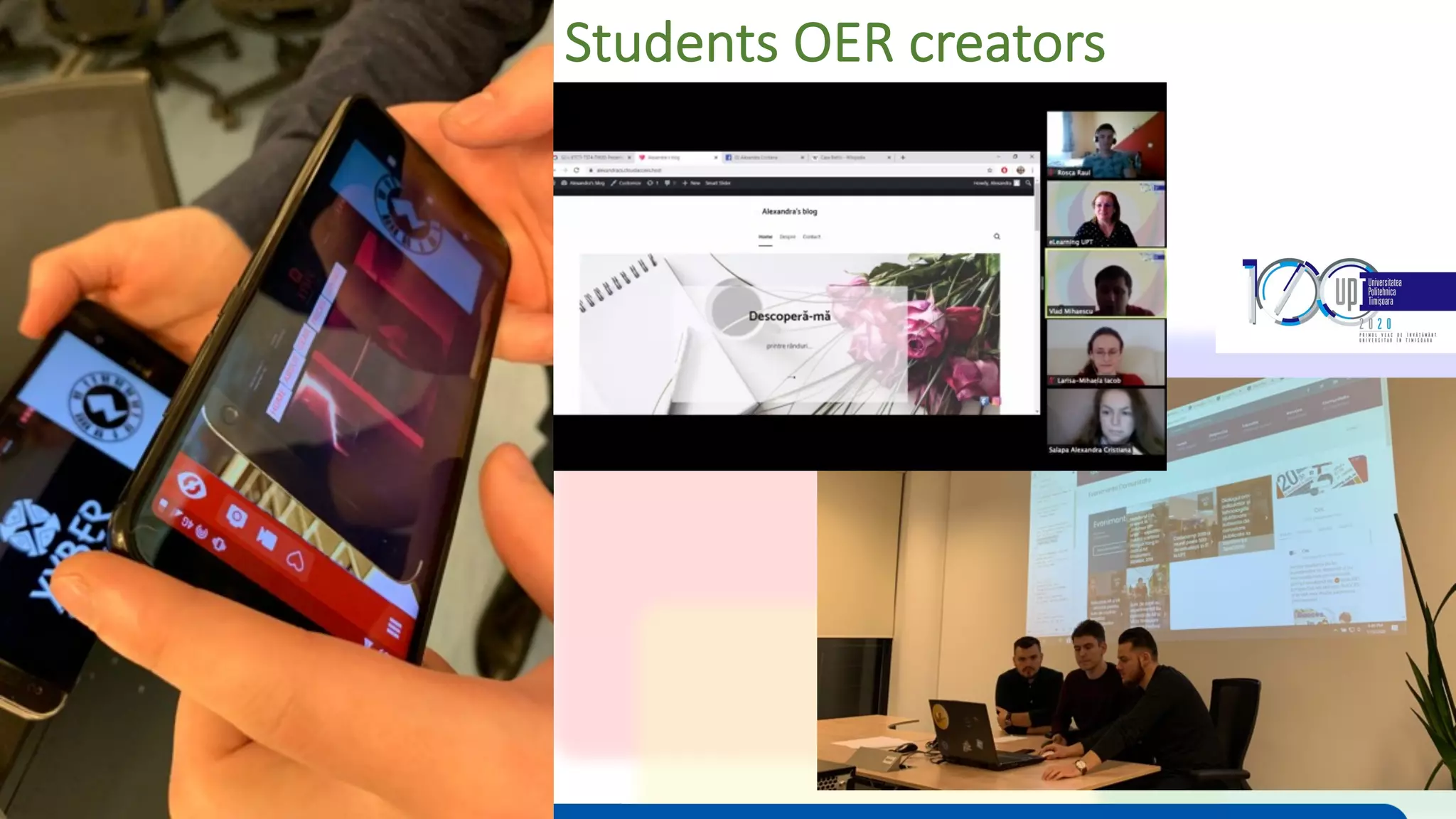Students OER creators
 