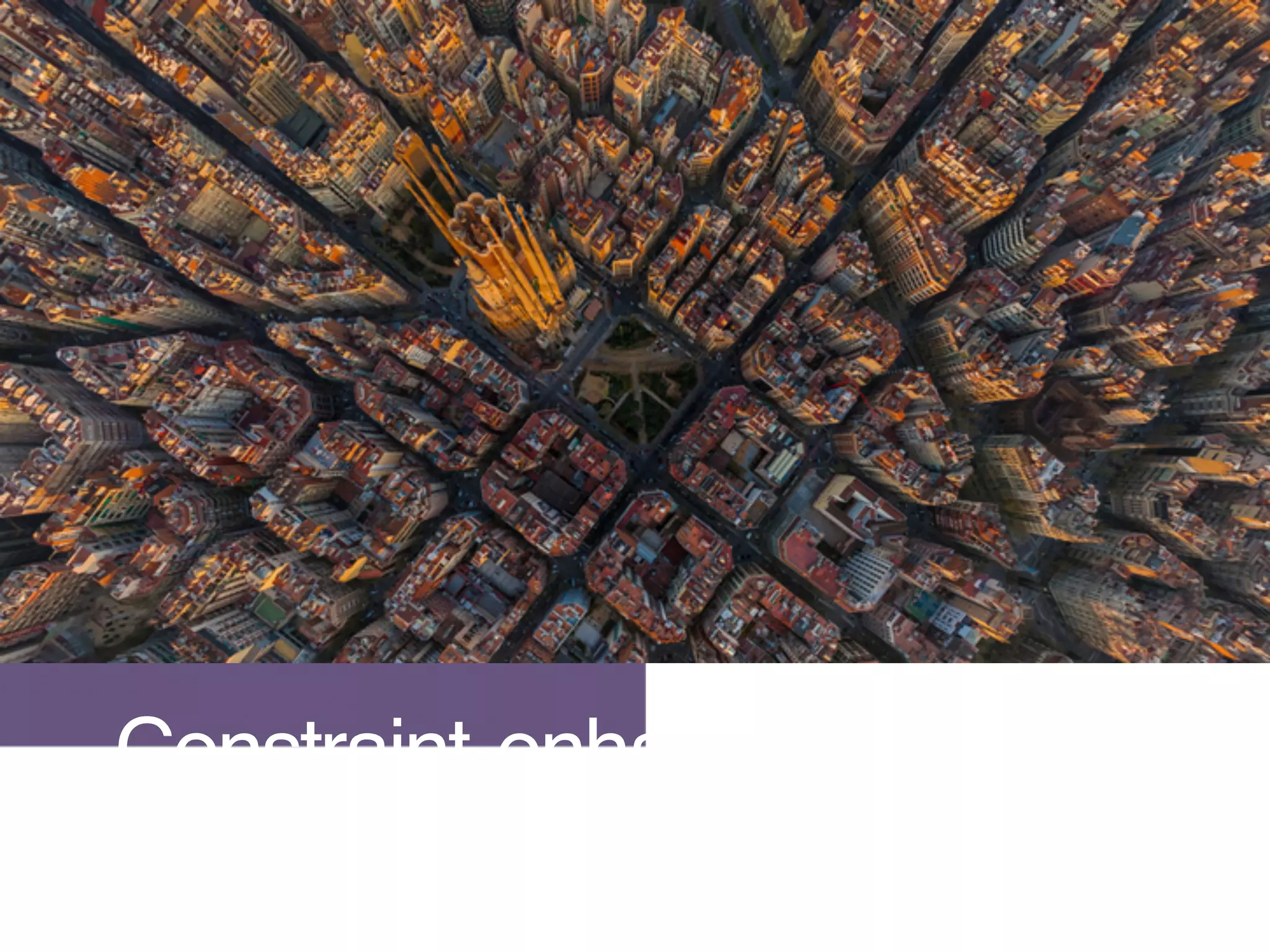 Constraint enhance creativity
 