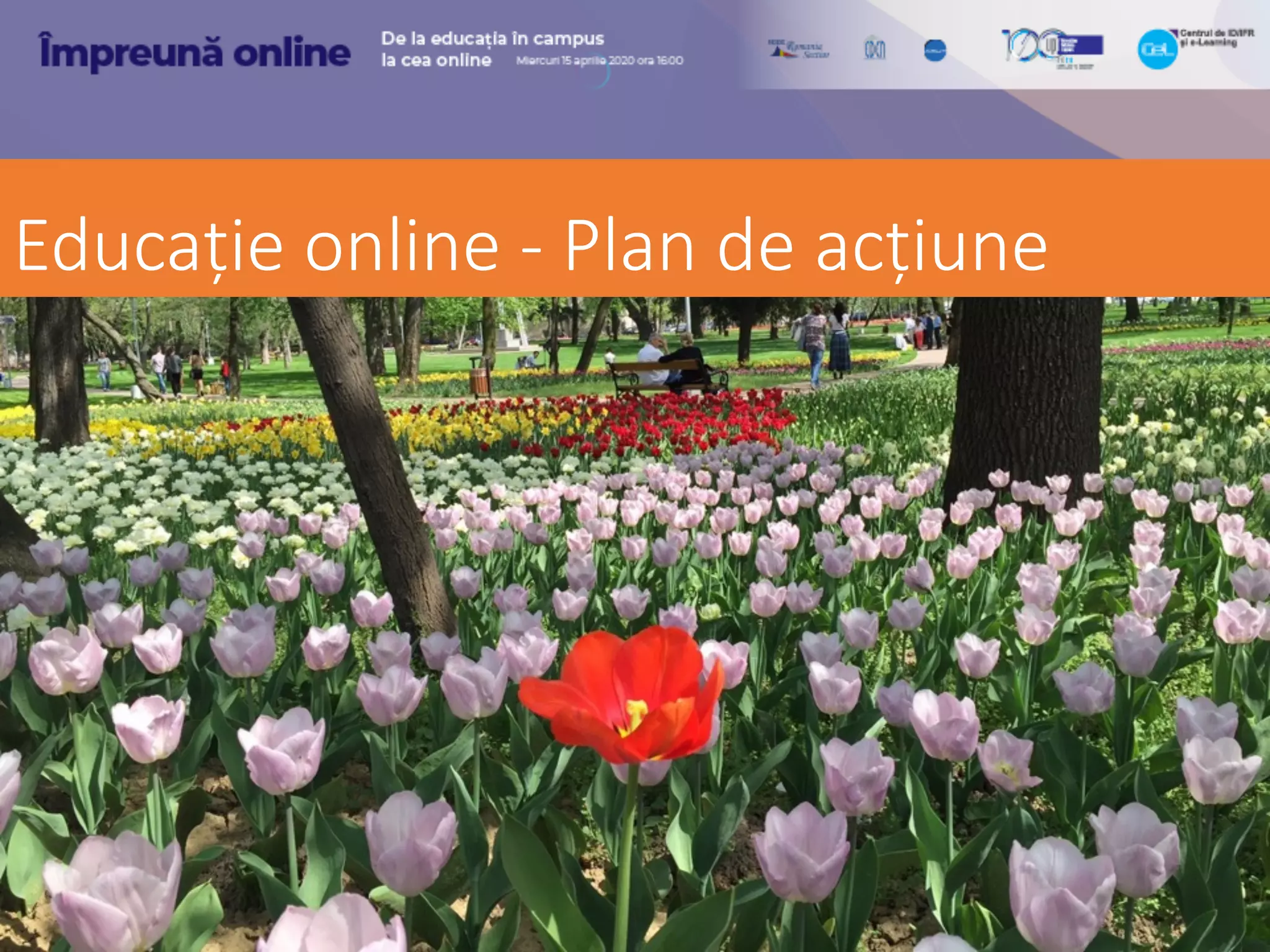 Educație online - Plan de acțiune
 