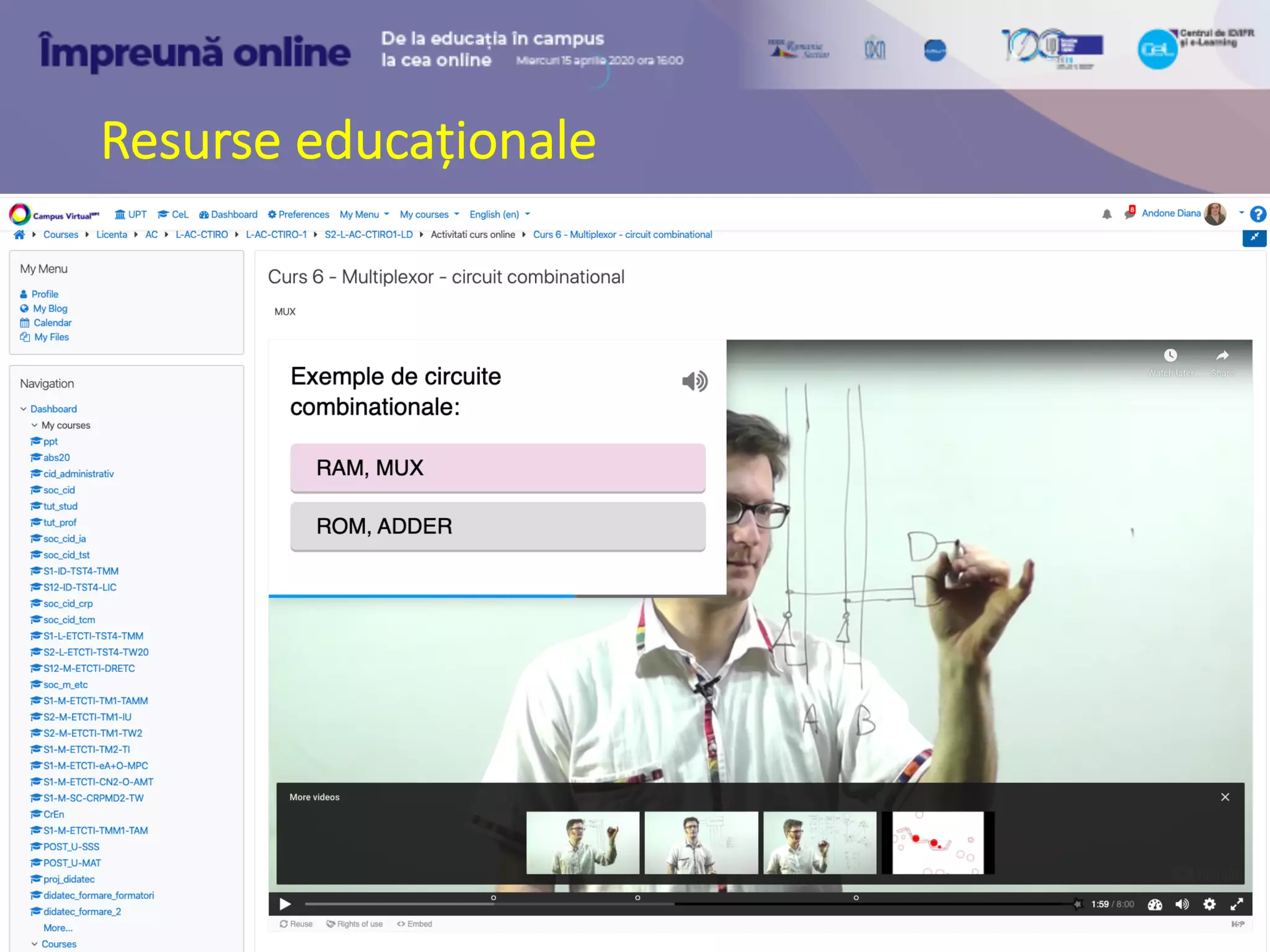 Resurse educaționale
 