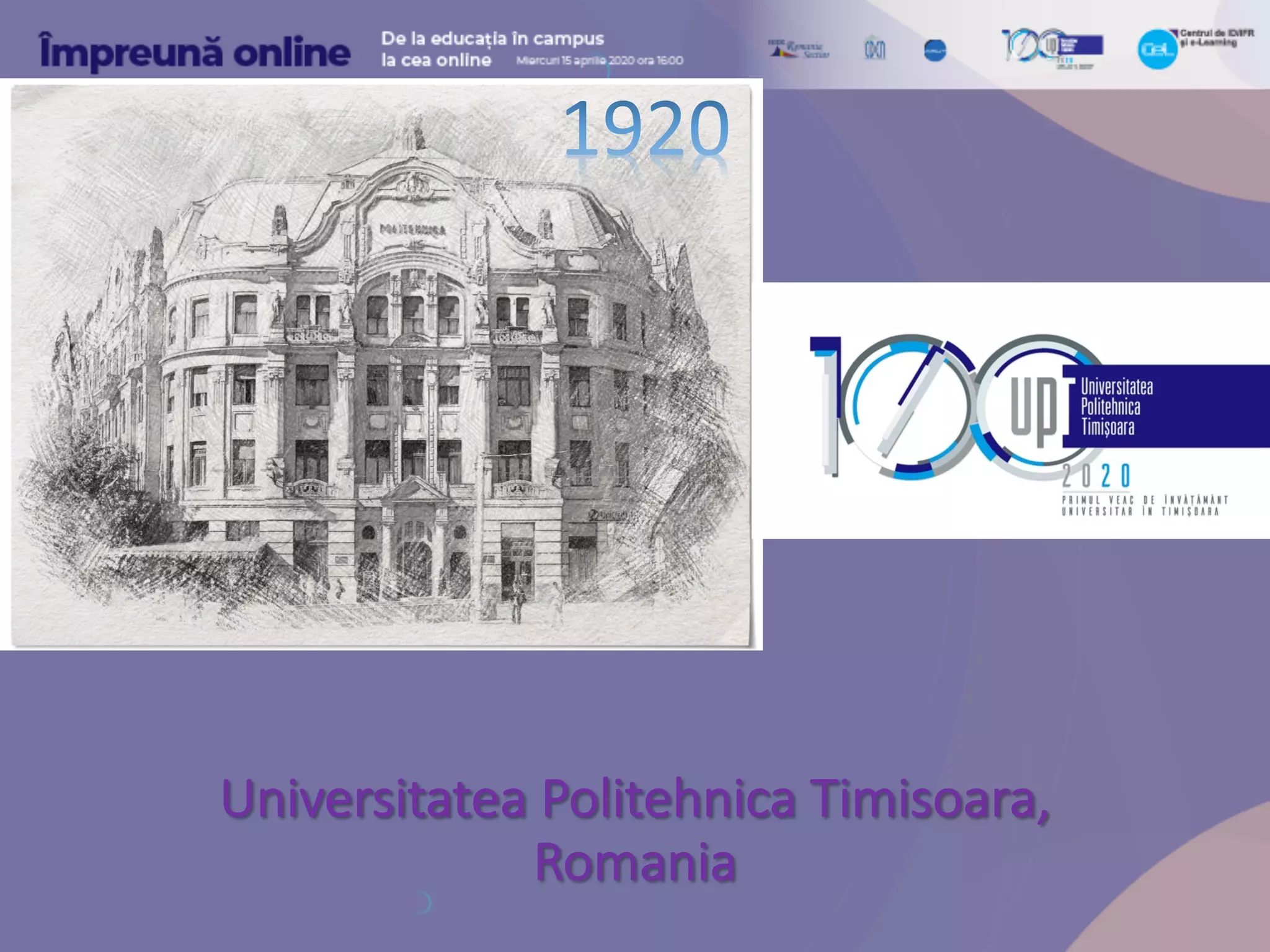 Universitatea Politehnica Timisoara,
Romania
 