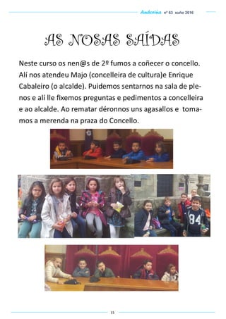 Andoriña nº 63 xuño 2016
15
 