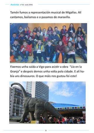 Andoriña nº 63 xuño 2016
16
 