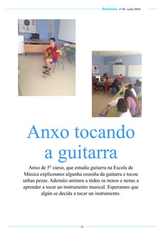 Andoriña nº 63 xuño 2016
21
 