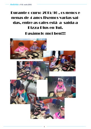 Andoriña nº 63 xuño 2016
6
 