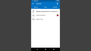 Intune MDM Enrollment: Android enterprise work profile | PPTX
