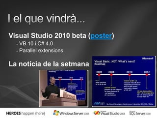 Novetats en els llenguatgesNoves característiques en C# i VB